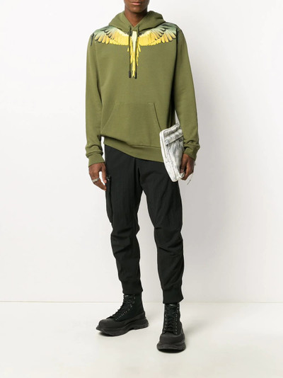 Marcelo Burlon County Of Milan winged shoulder hoodie outlook