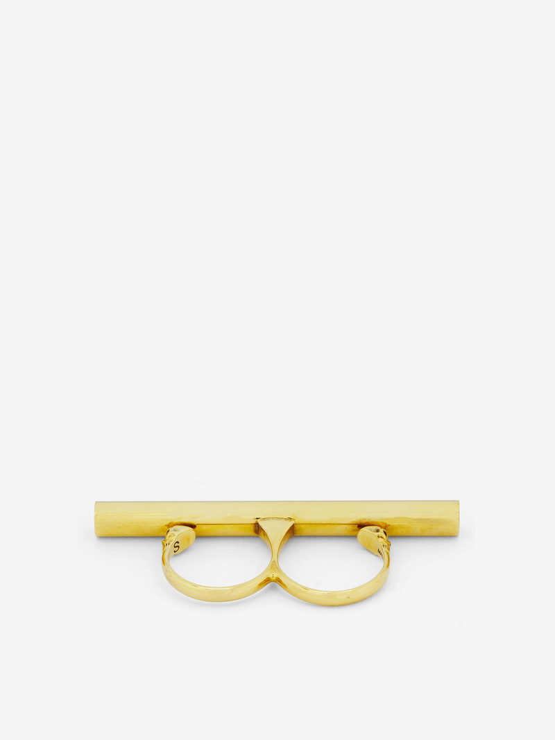 Alexander McQueen T-Bar Double Ring outlook