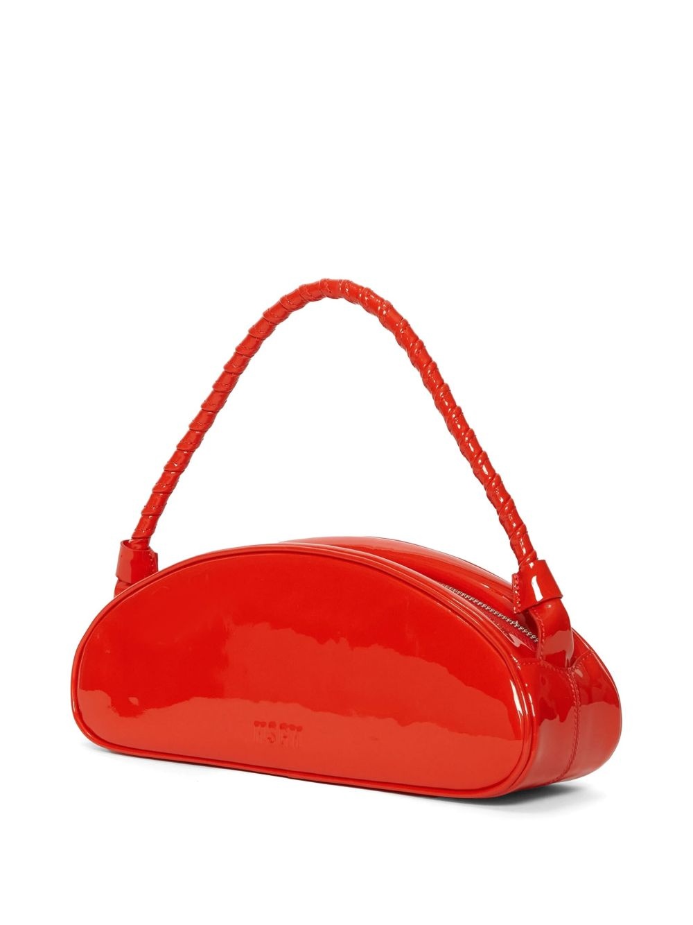 debossed-logo leather tote bag - 4