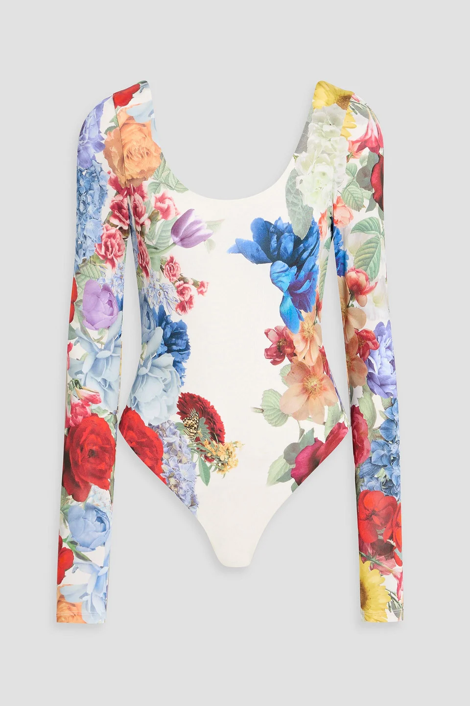 Rhys floral-print stretch-jersey bodysuit - 1