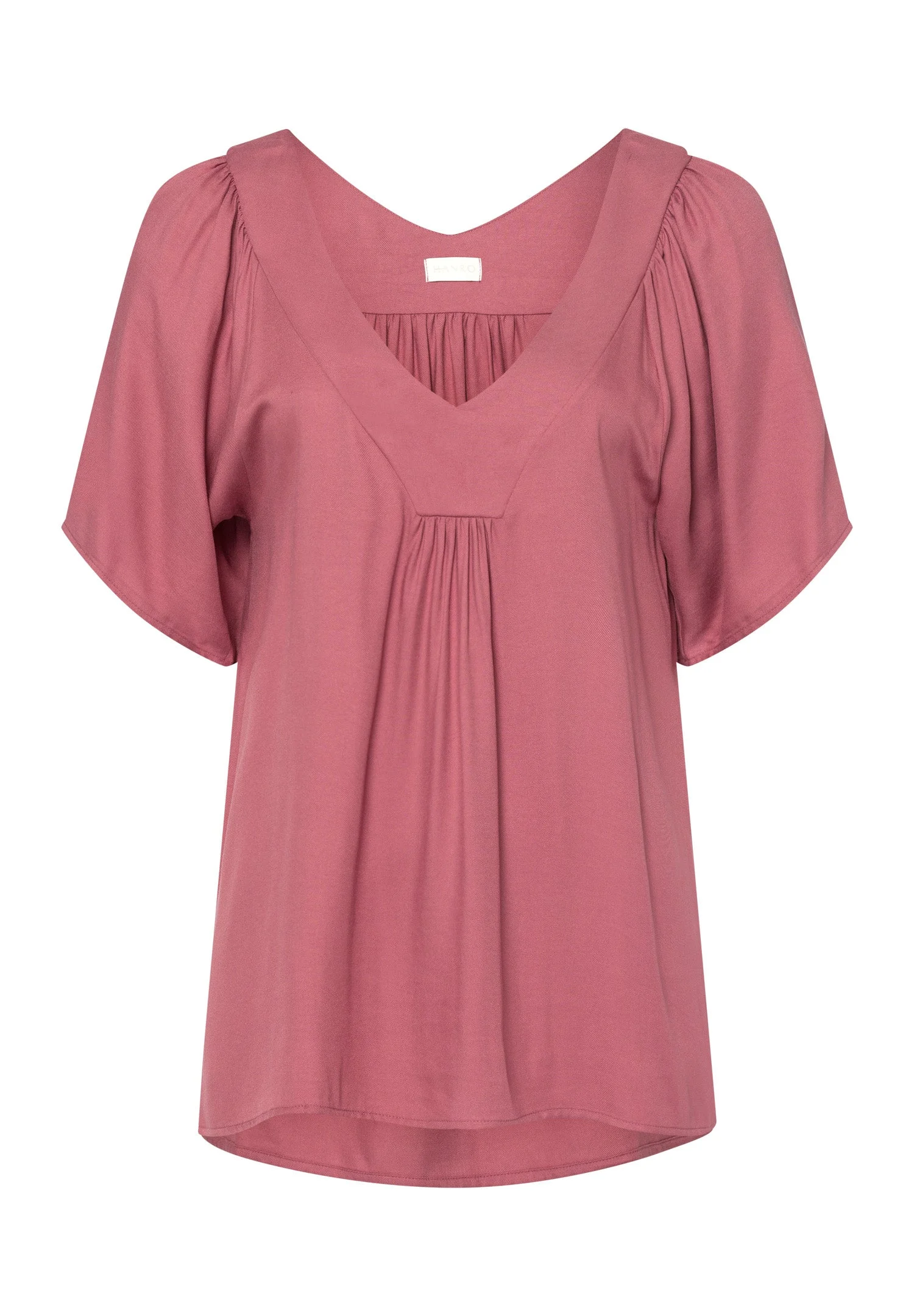 Sunny Vibes Flowy V-Neck Blouse - 1