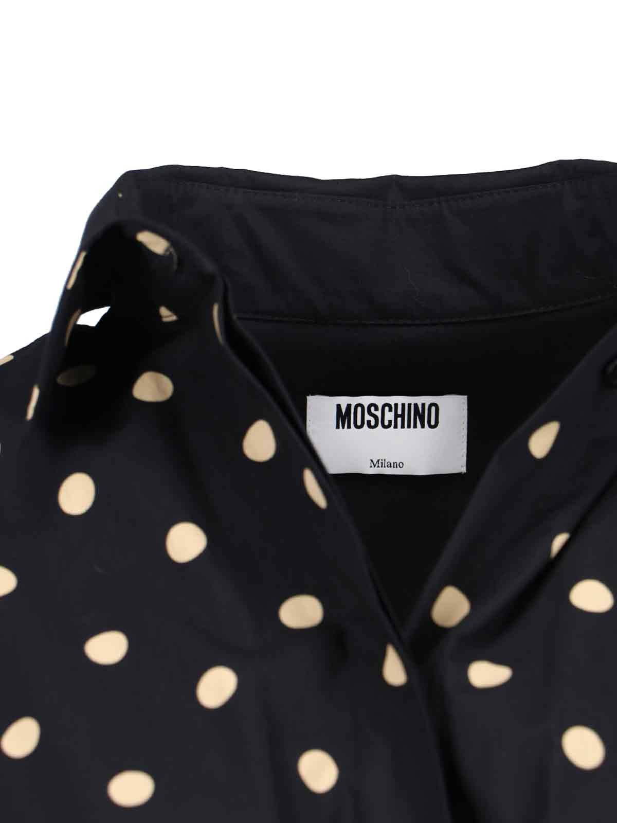 POLKA DOT SHIRT DRESS - 5
