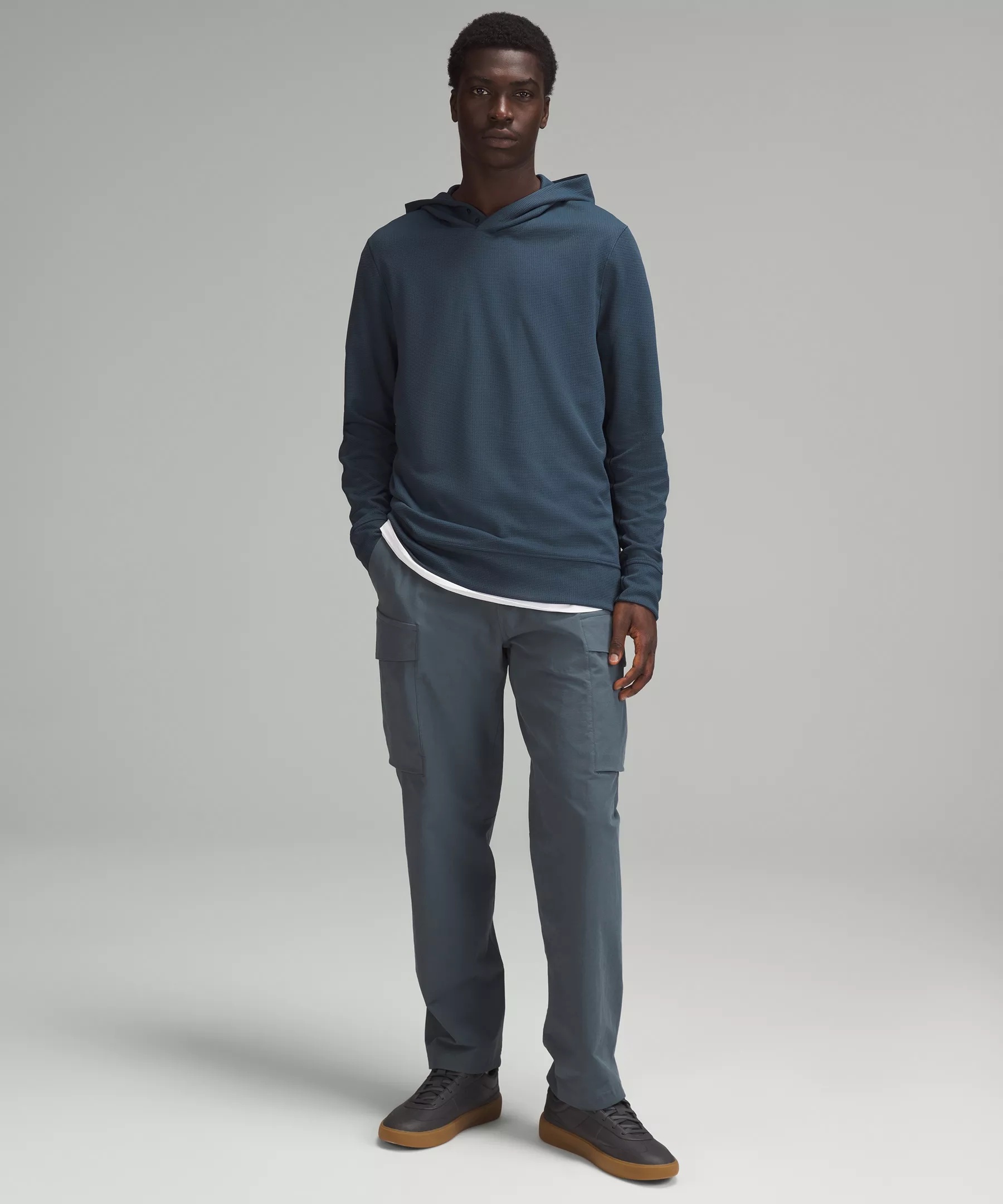 Shift stitch hoodie clearance