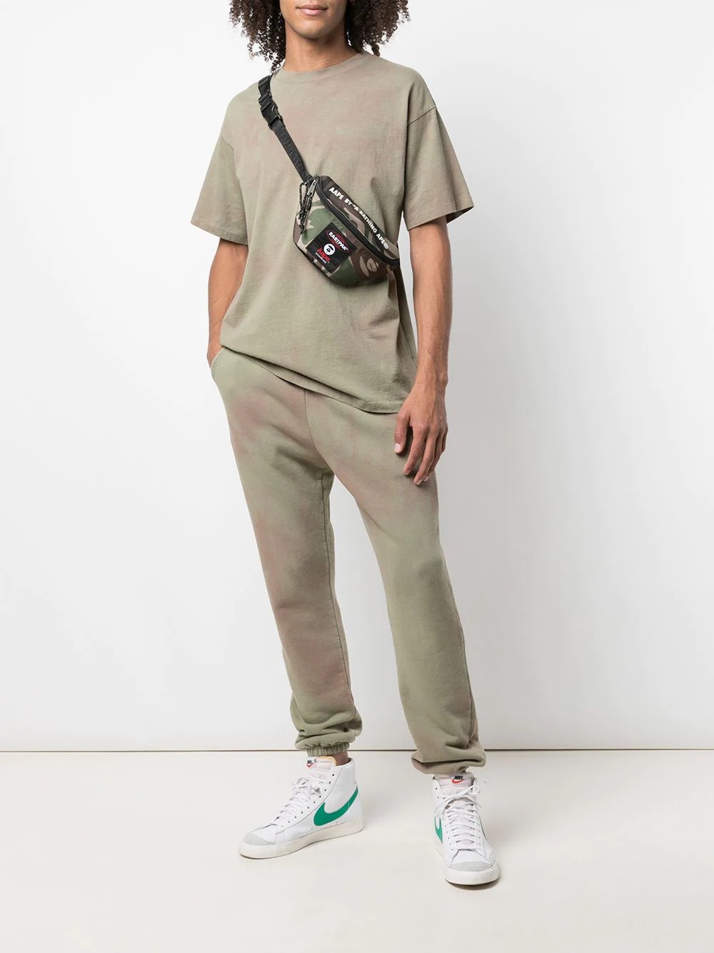 LA camouflage-print track trousers - 2