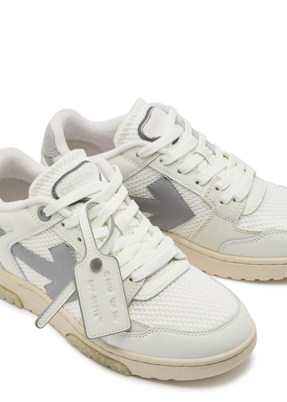 Out Of Office panelled mesh sneakers - 3