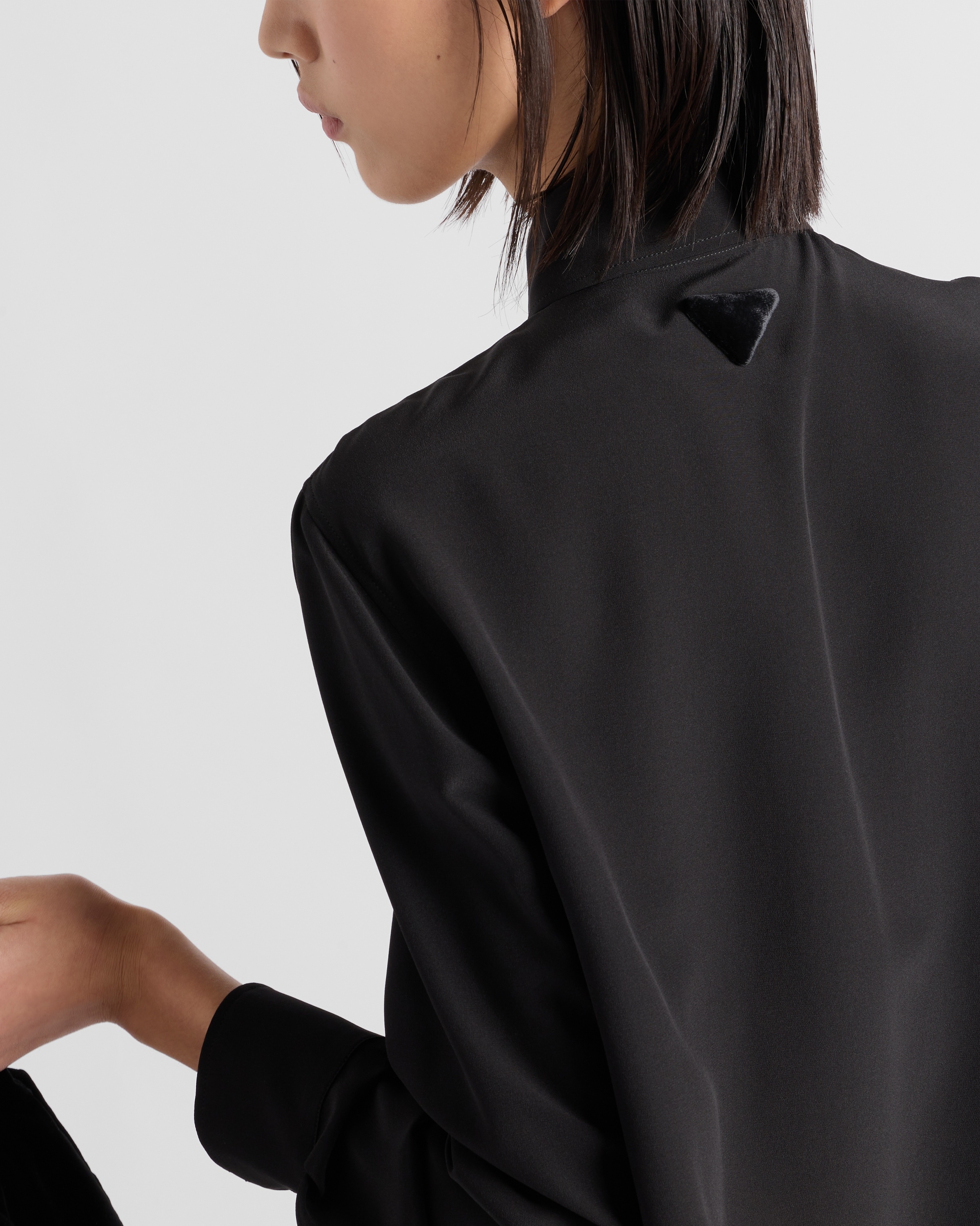 Crepe de chine shirt - 4