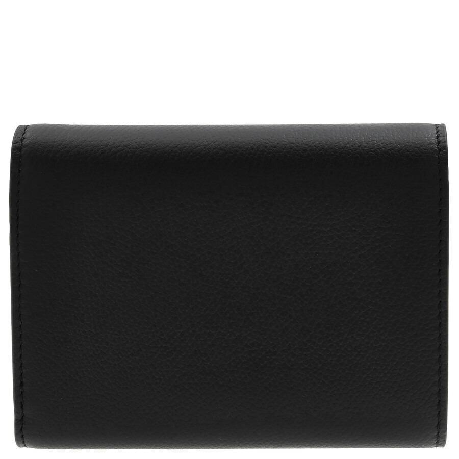 MCM Embossed Logo Small Himmel Trifold Wallet - 3
