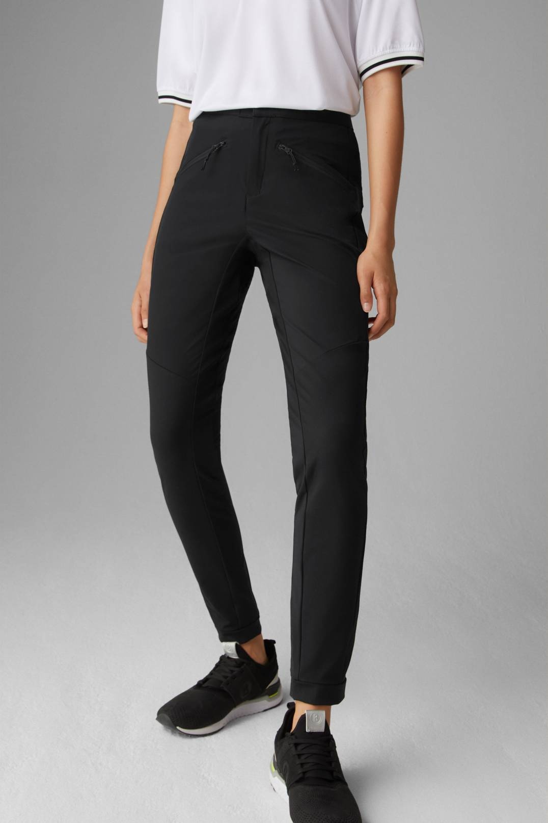 TONJA FUNCTIONAL PANTS IN BLACK - 2