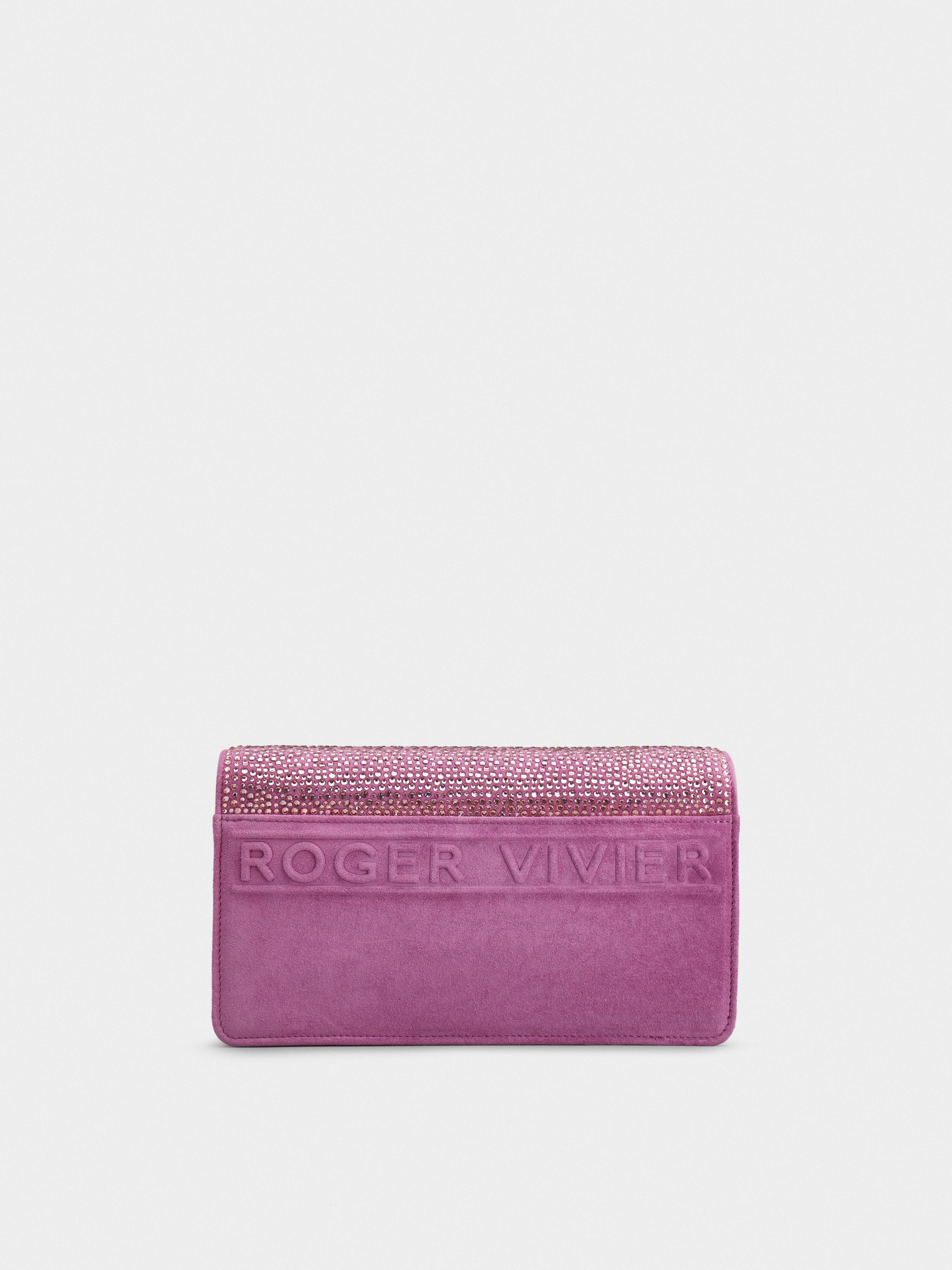 Viv' Choc Bling Bling Mini Bag in Suede - 5