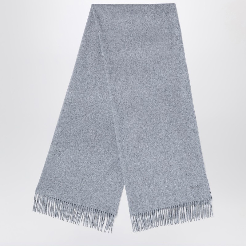 Grey cashmere scarf - 1