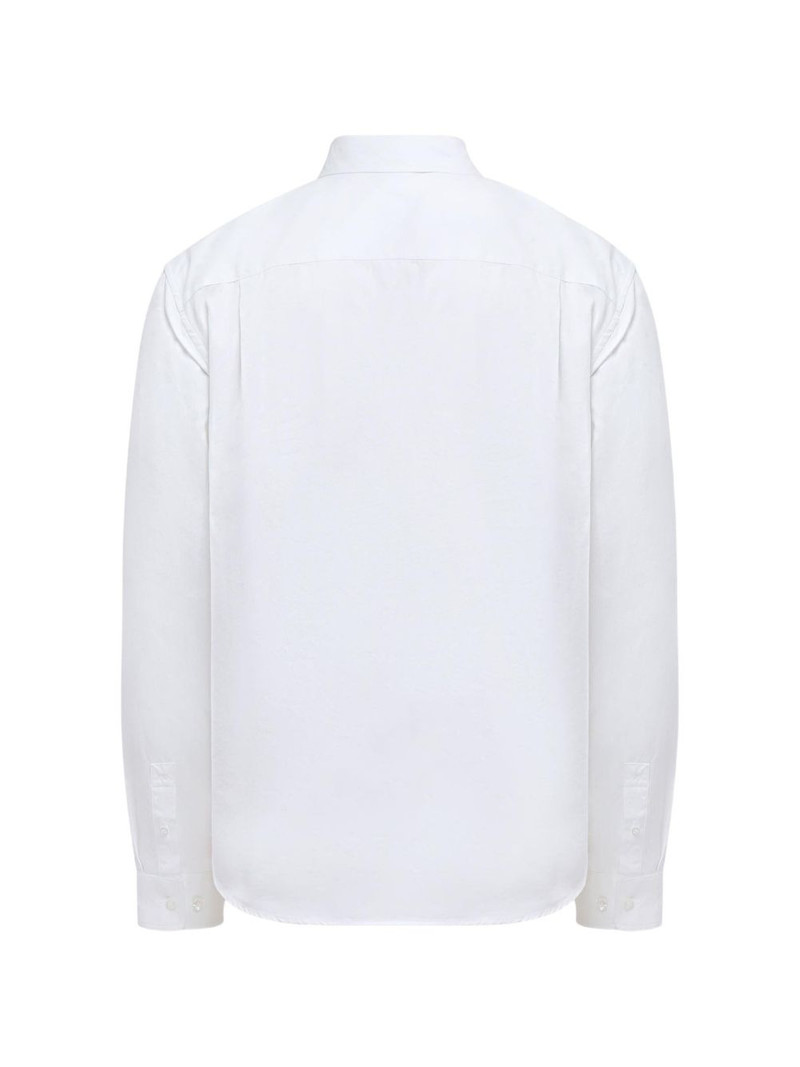vowels button-fastening shirt outlook
