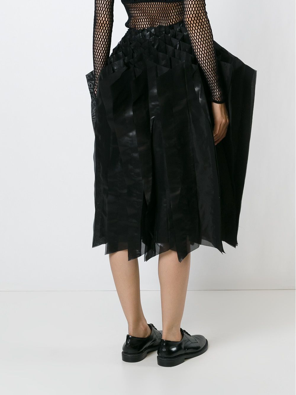pleated concertina skirt - 4
