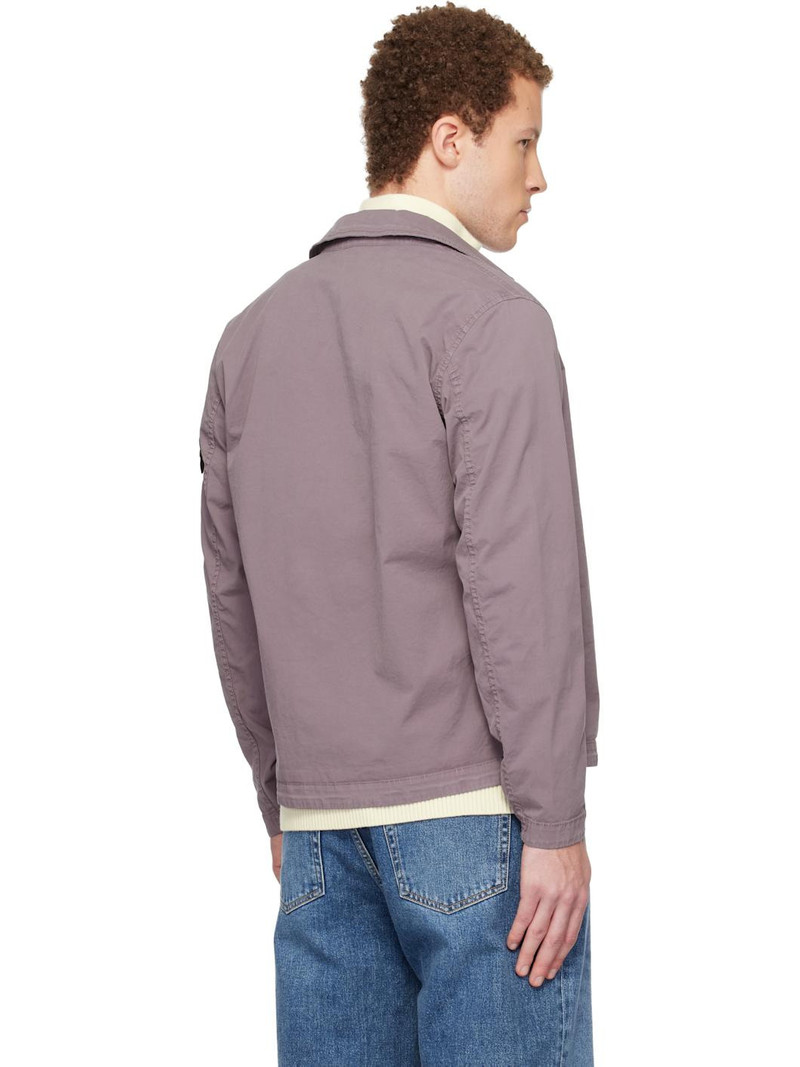 Purple 1200013 Stretch Organic Cotton Twill Shirt 3