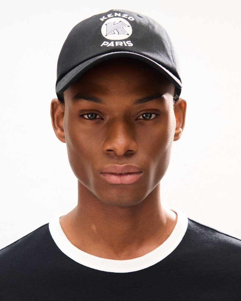 KENZO 'KENZO Paris Emblem' embroidered cap in cotton outlook