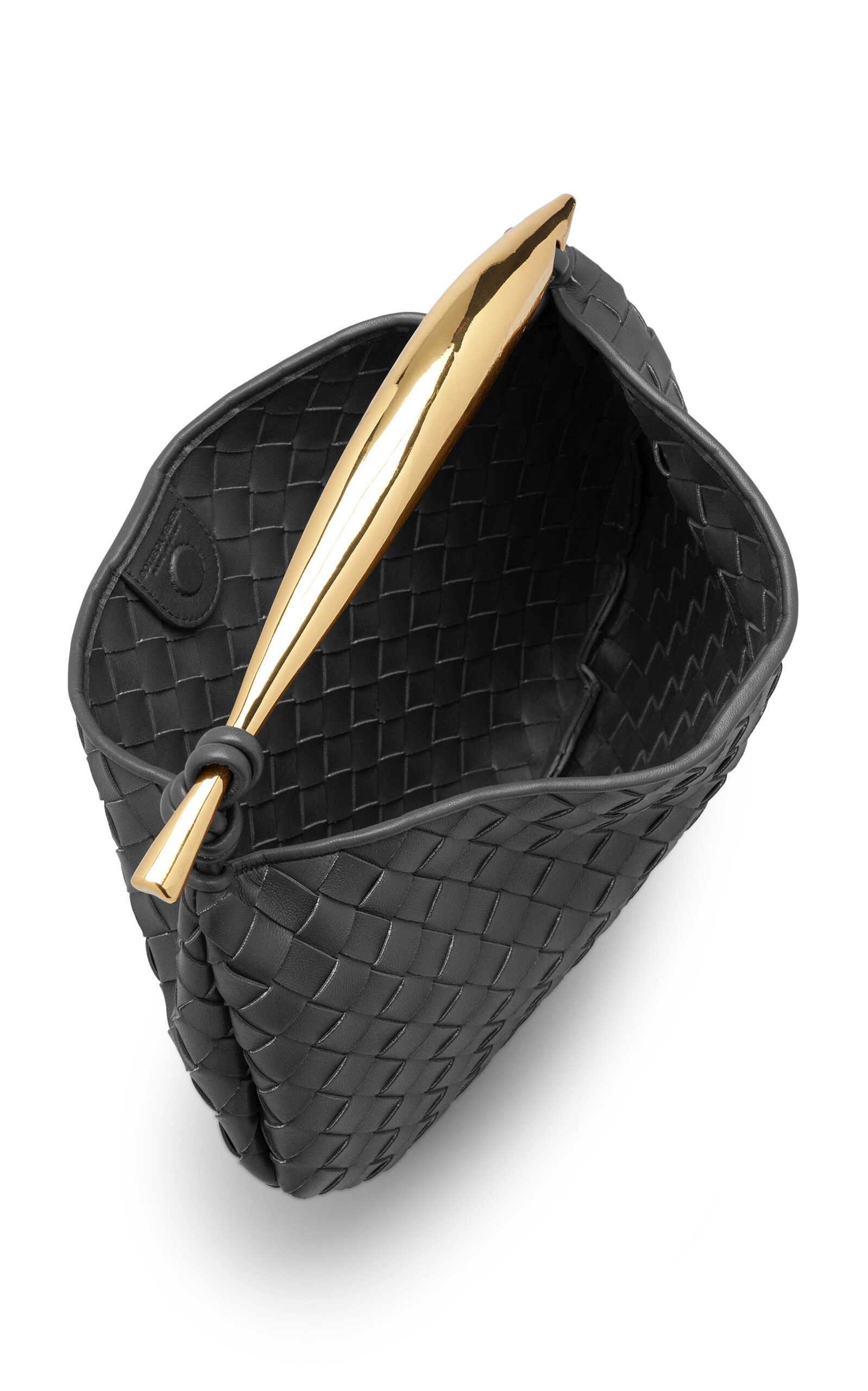 Sardine Intrecciato Leather Bag black - 5