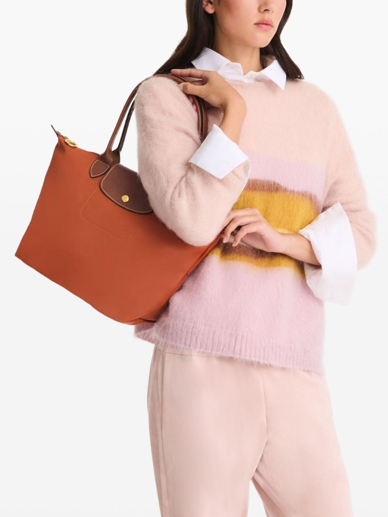 Longchamp canvas tote bag outlook