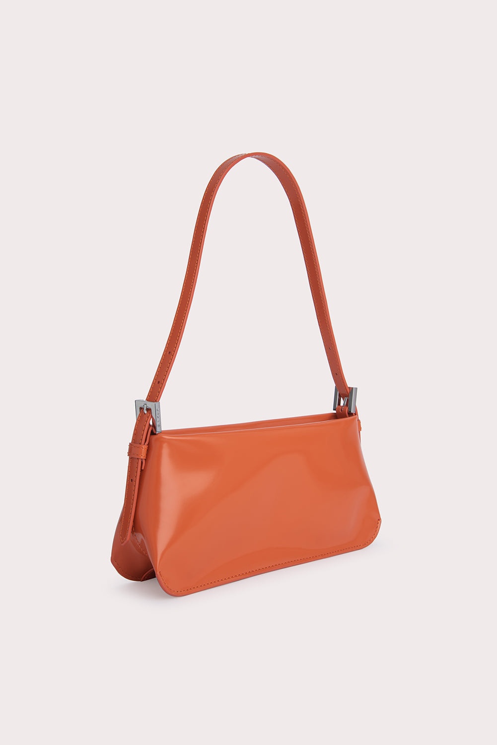 Dulce Burnt Orange Semi Patent Leather - 2