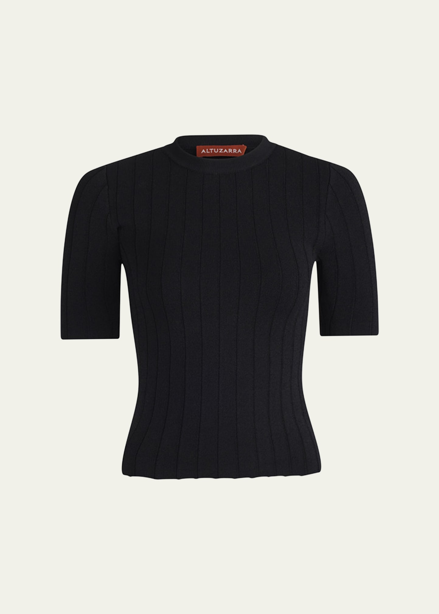 Sparky Short-Sleeve Knit Top - 1