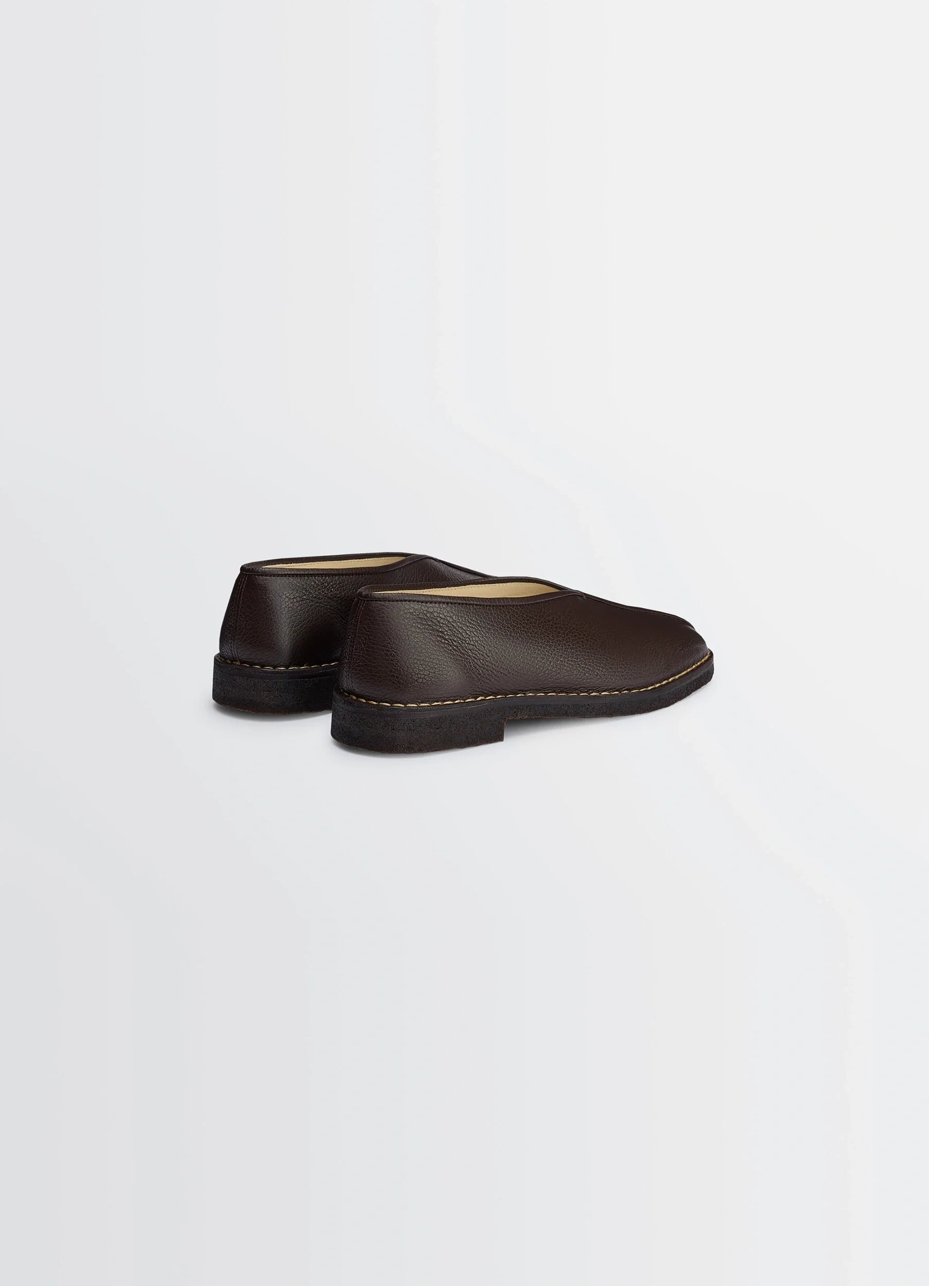 PIPED CREPE SLIPPERS - 4