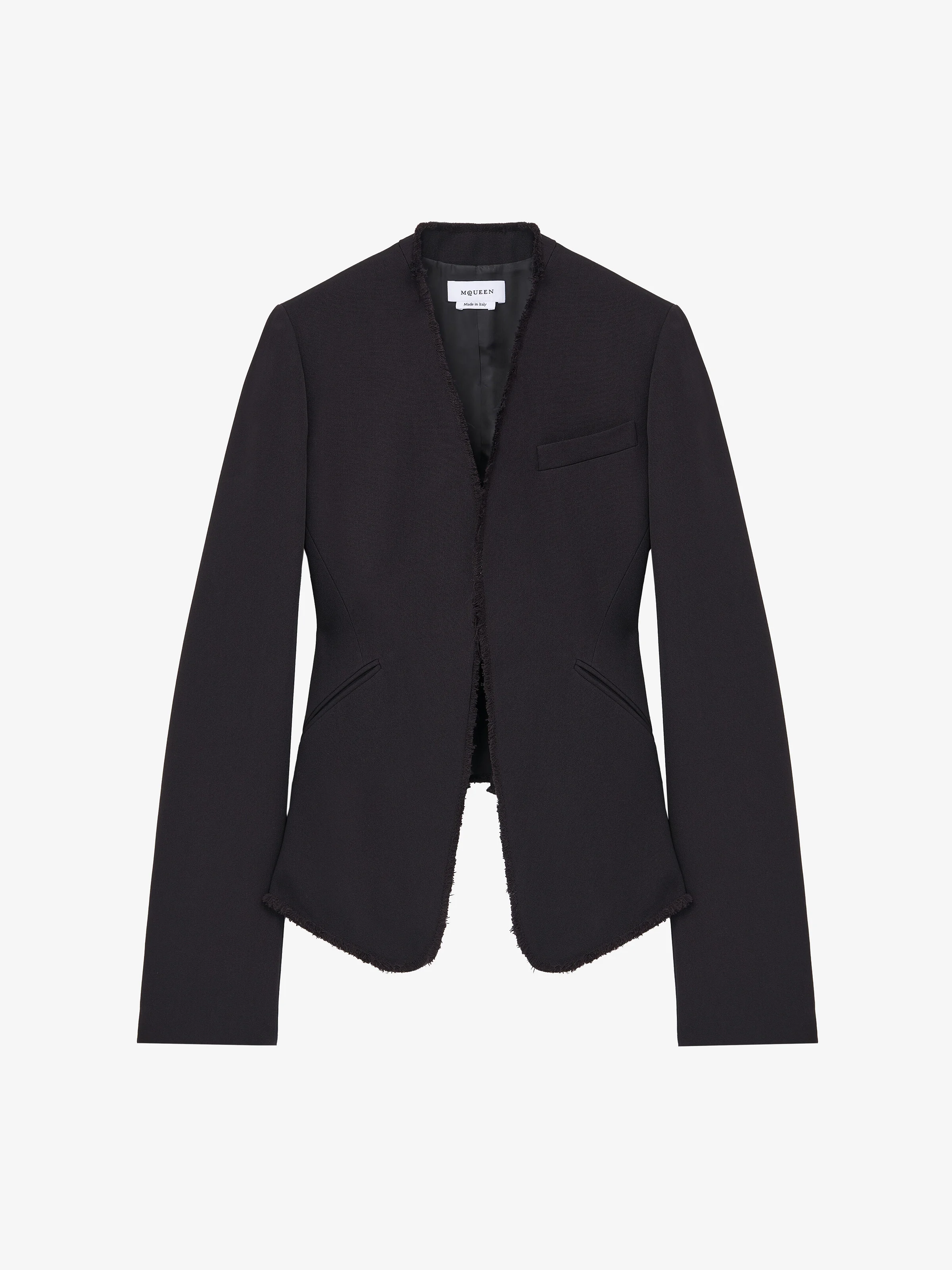 Raw Edge Tailored Jacket - 1