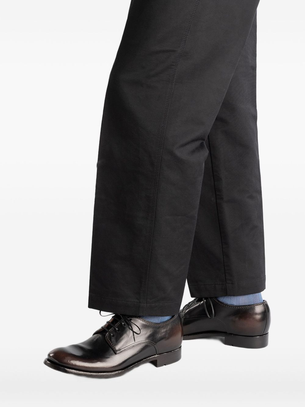 leather derby shoes - 5