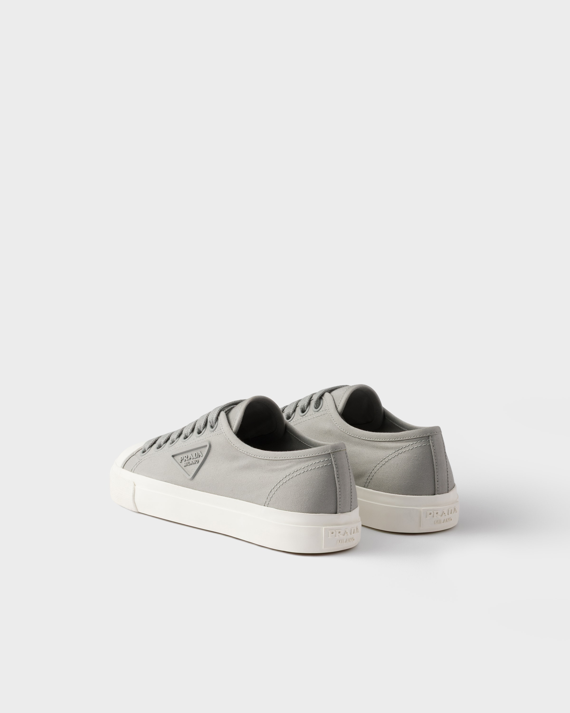 Cotton gabardine sneakers - 4