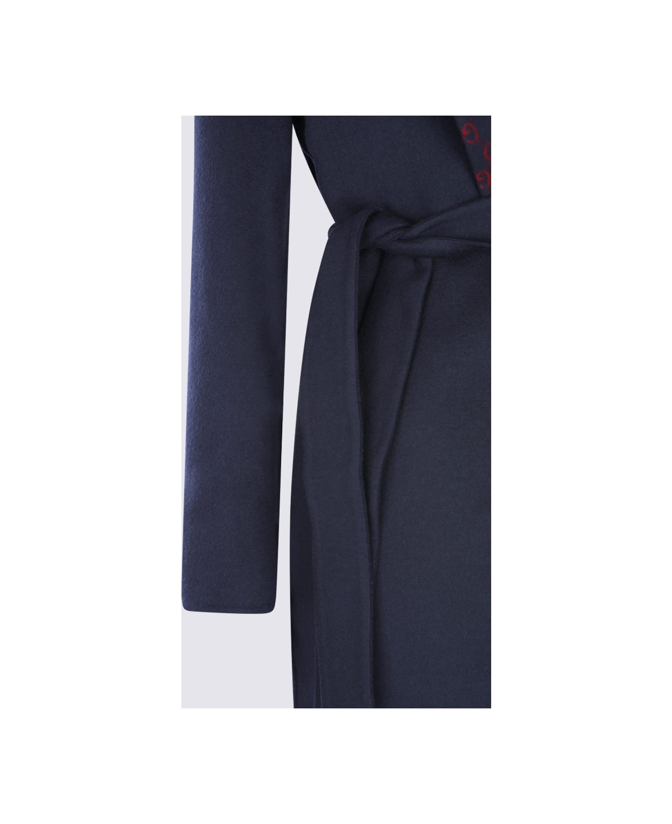 Blue Wool Coat - 4