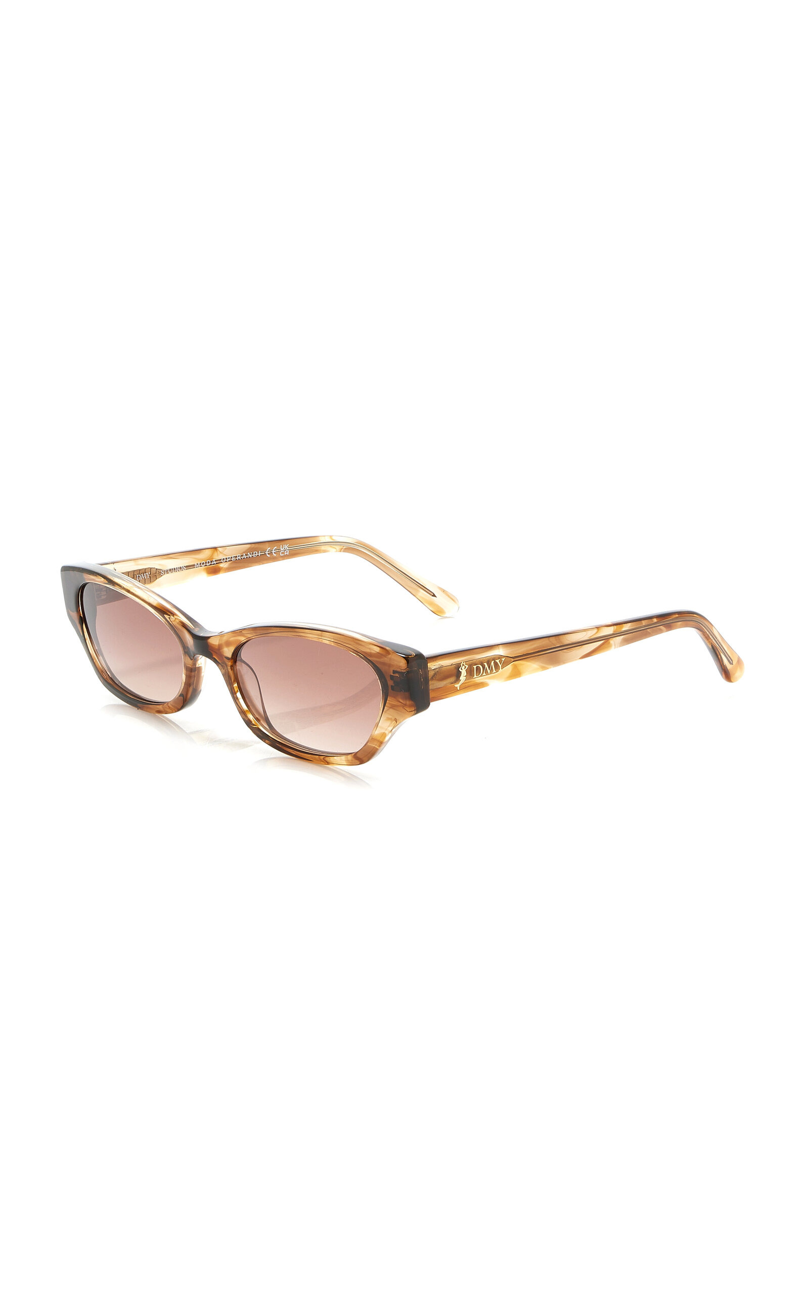 Exclusive Suki Square-Frame Acetate Sunglasses brown - 3