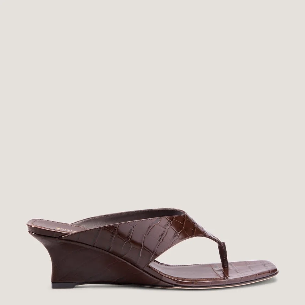 VINNIE WEDGE THONG SANDAL 50 - 1