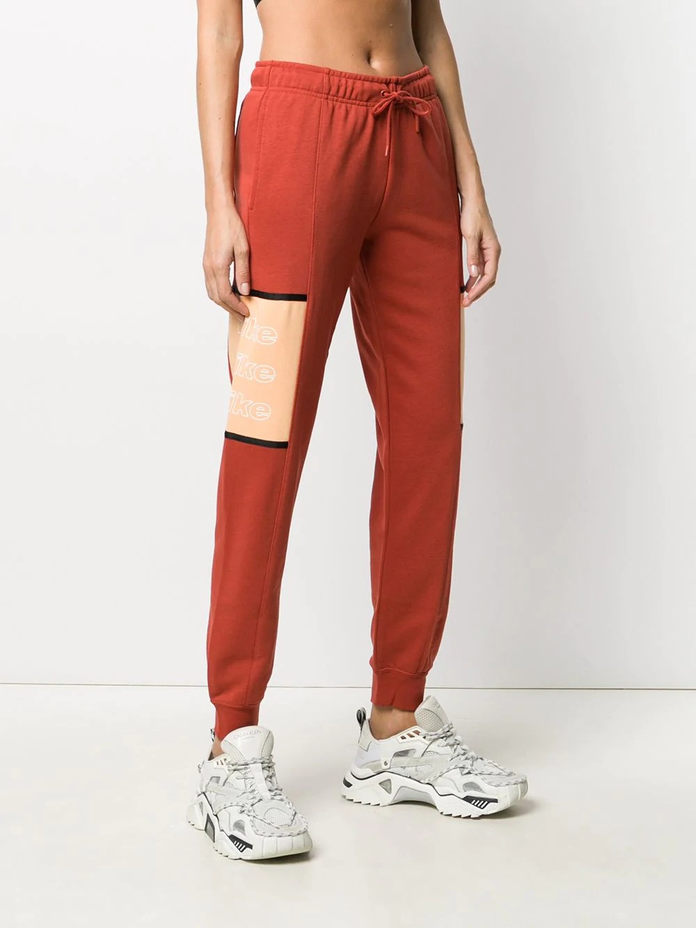 logo-print track pants - 3