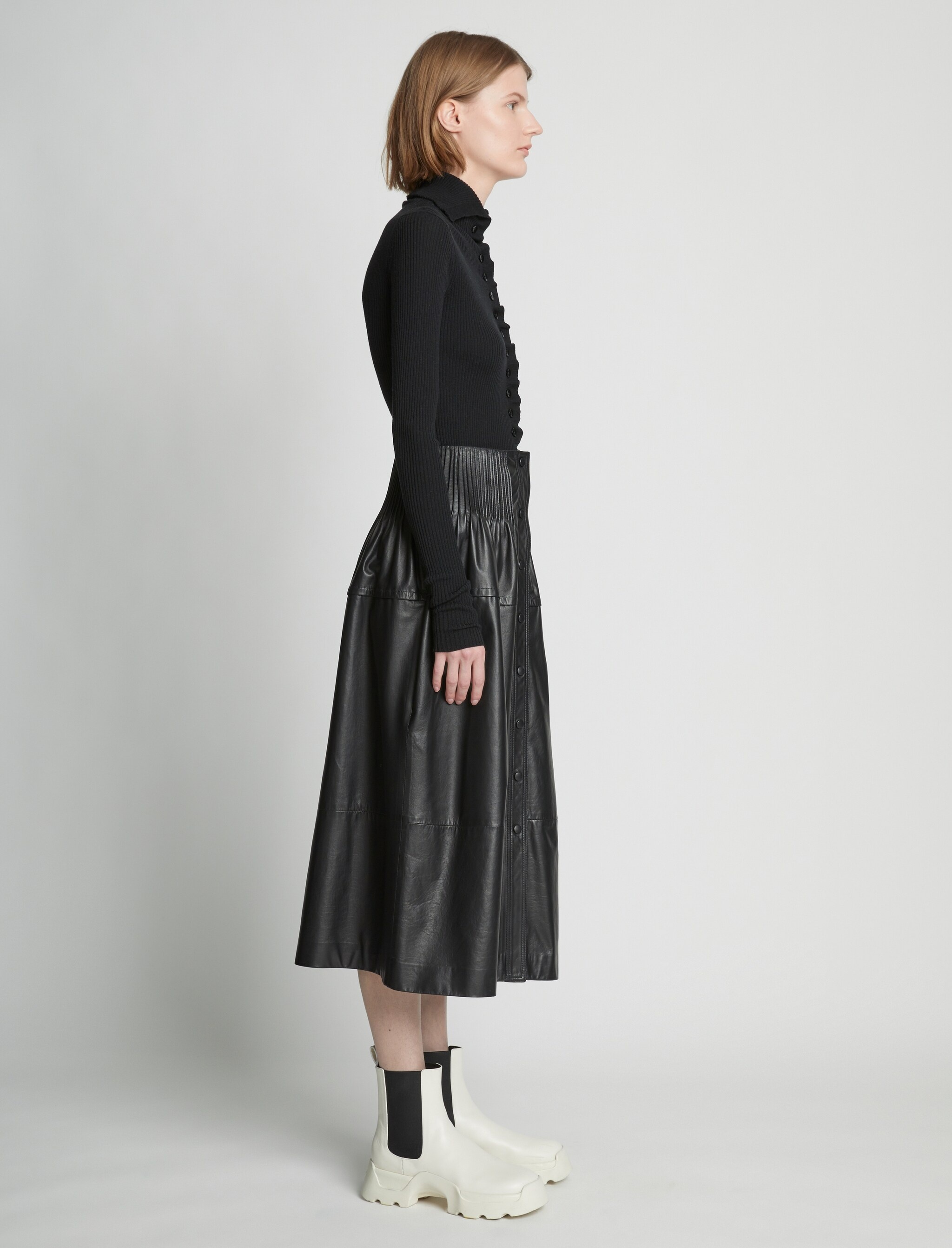 Eco Superfine Merino Button Down Sweater - 4