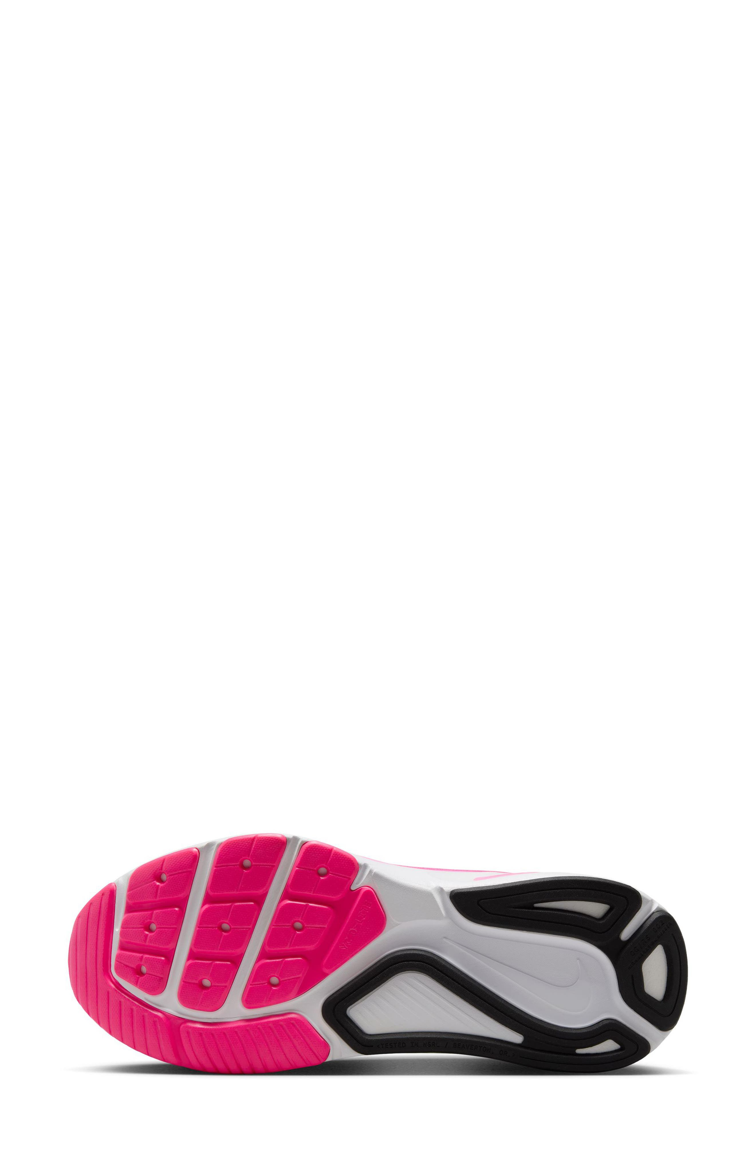 Nike Structure 26 Running Shoe in Hyper Pink/Black/Pink/White at Nordstrom - 4