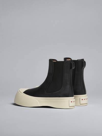 Marni BLACK LEATHER PABLO CHELSEA BOOT outlook