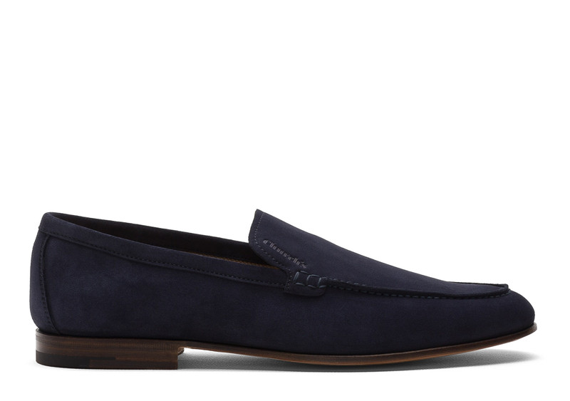 마게이트
연약한 스웨드 Loafer 파란 - 1