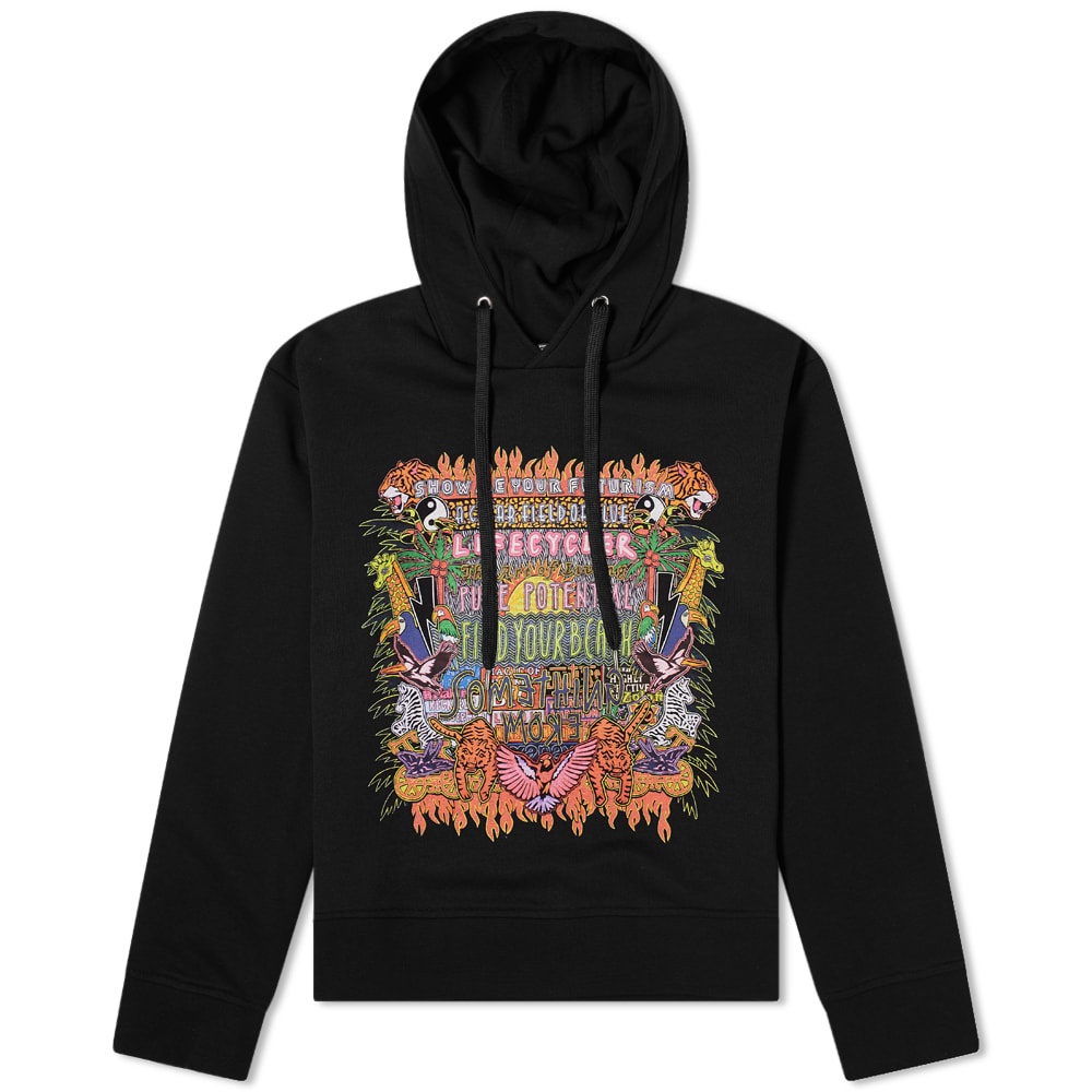 Neil Barrett x Jody Paulsen Art Collage Print Popover Hoody - 1