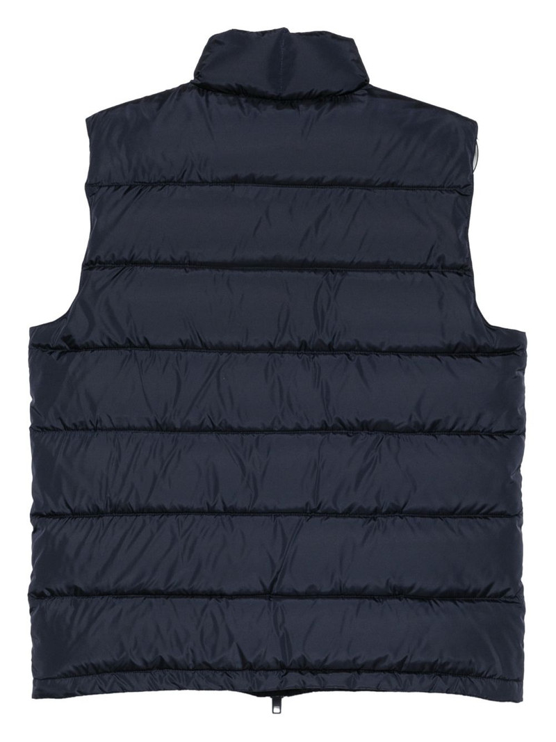Aspesi zip-up padded gilet outlook