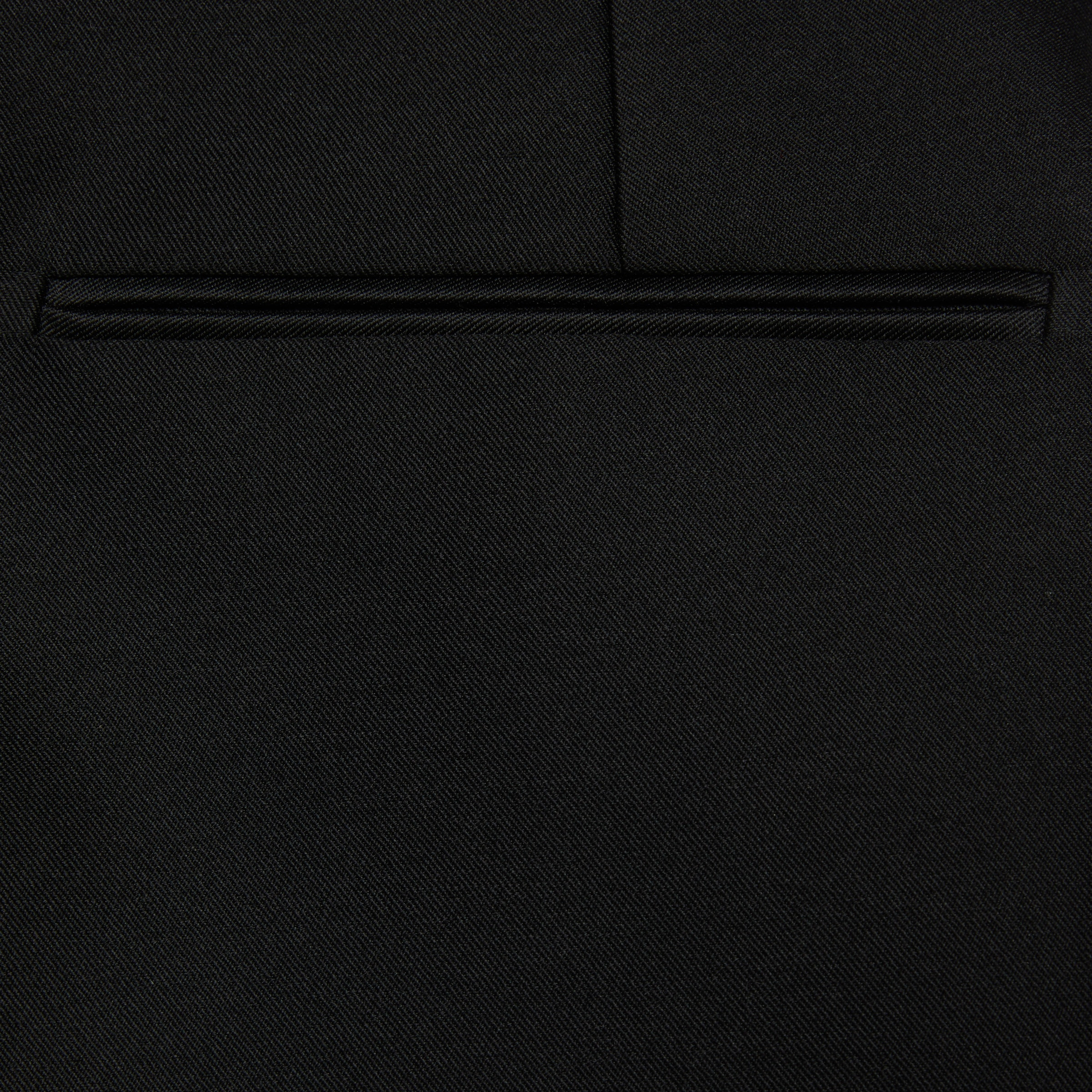 Wool silk gabardine shorts - 8