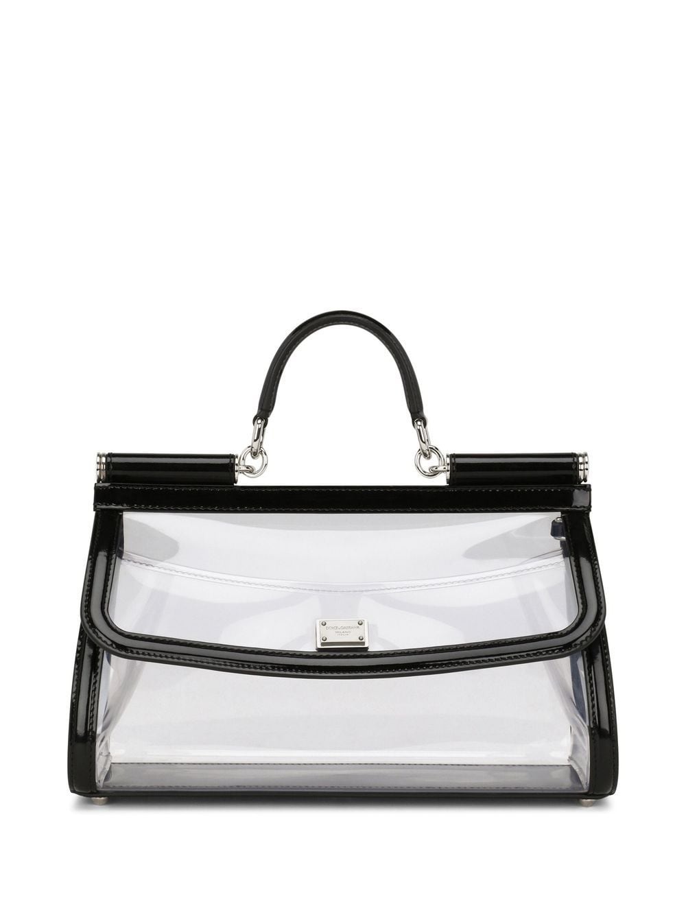 KIM DOLCE&GABBANA Sicily transparent bag - 1