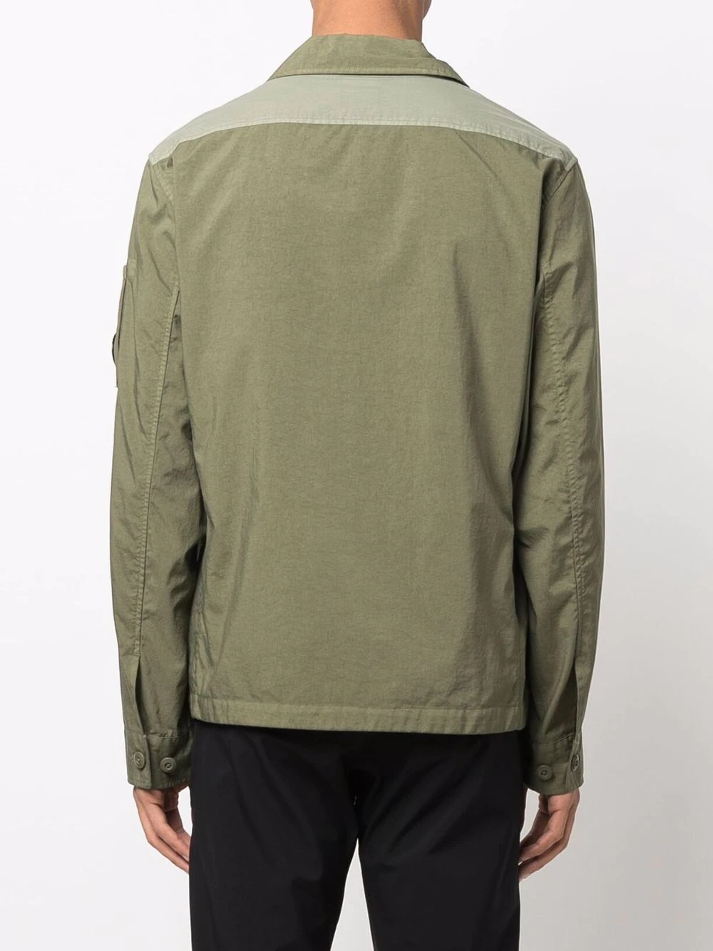 long-sleeved cargo shirt - 4