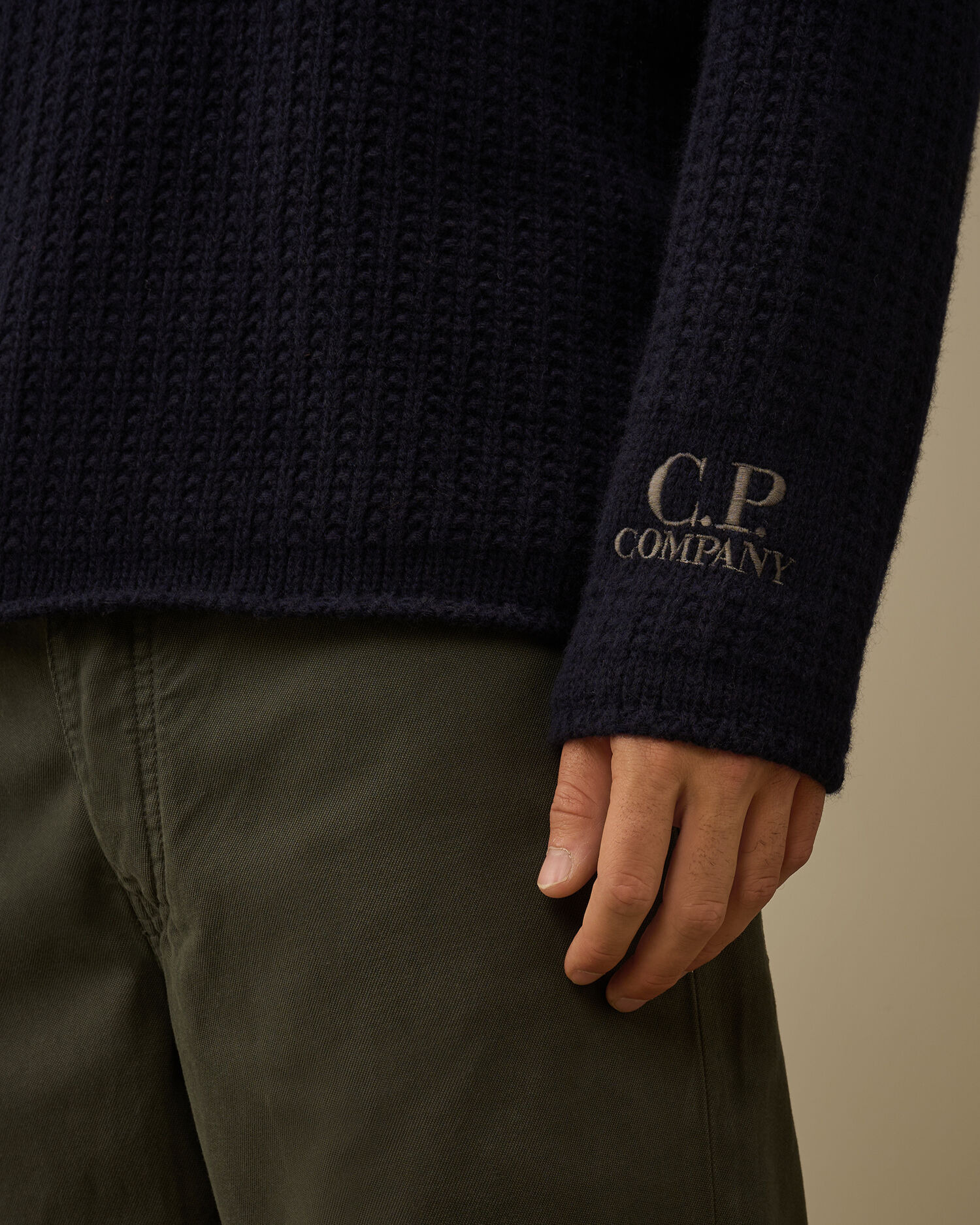 Lambswool GRS Boxy Crewneck Sweater - 5