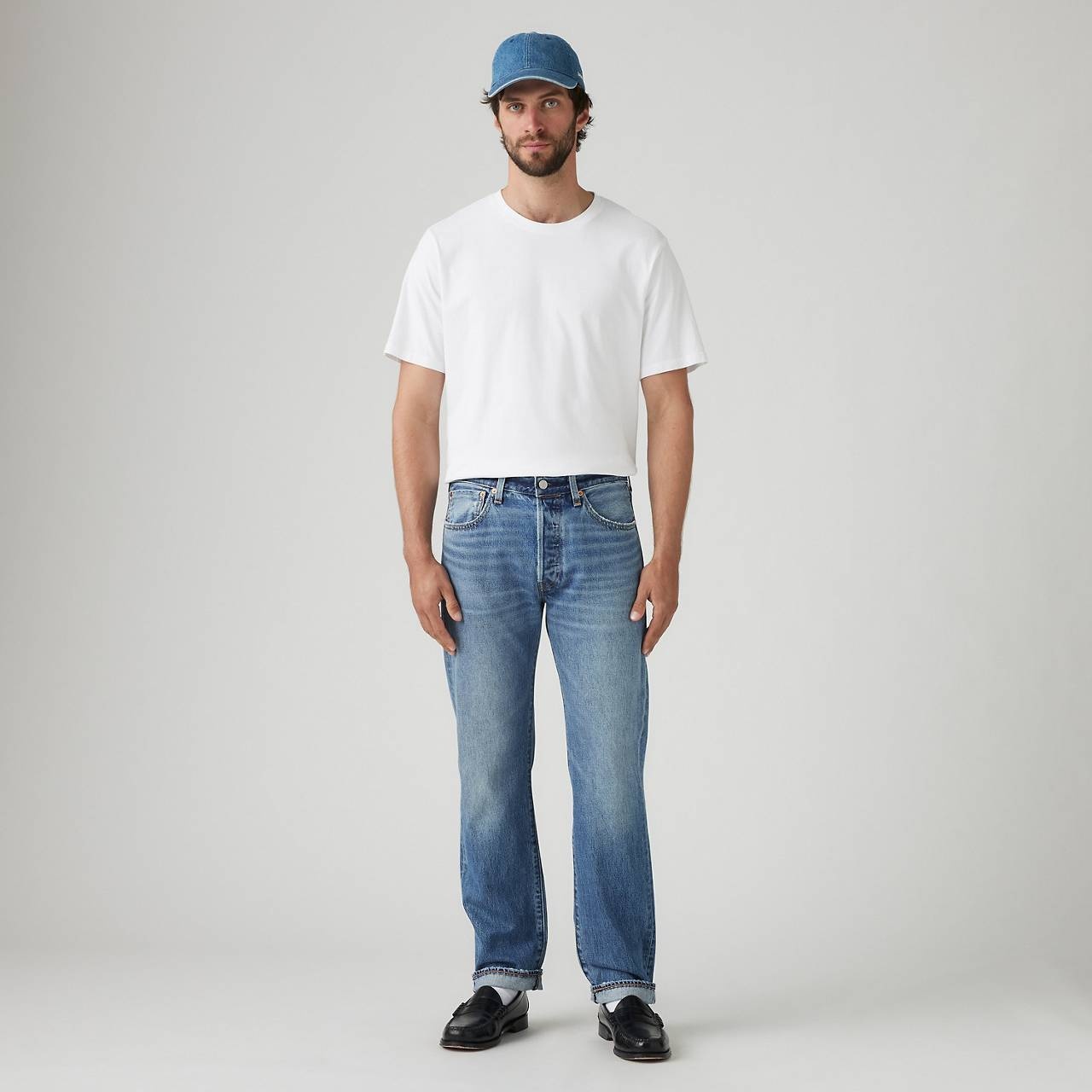 501® ORIGINAL FIT SELVEDGE MEN'S JEANS - 2