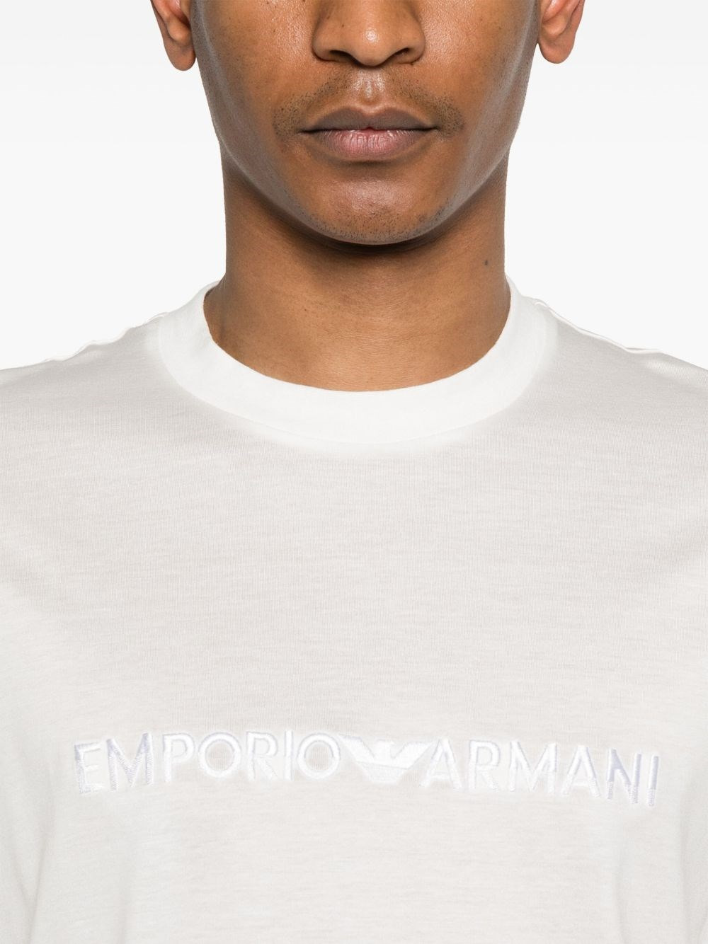 Embroidered logo t-shirt - 2