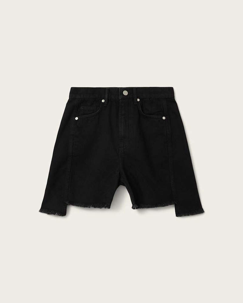 FRANKIE HIGH WAISTED DENIM SHORTS 1