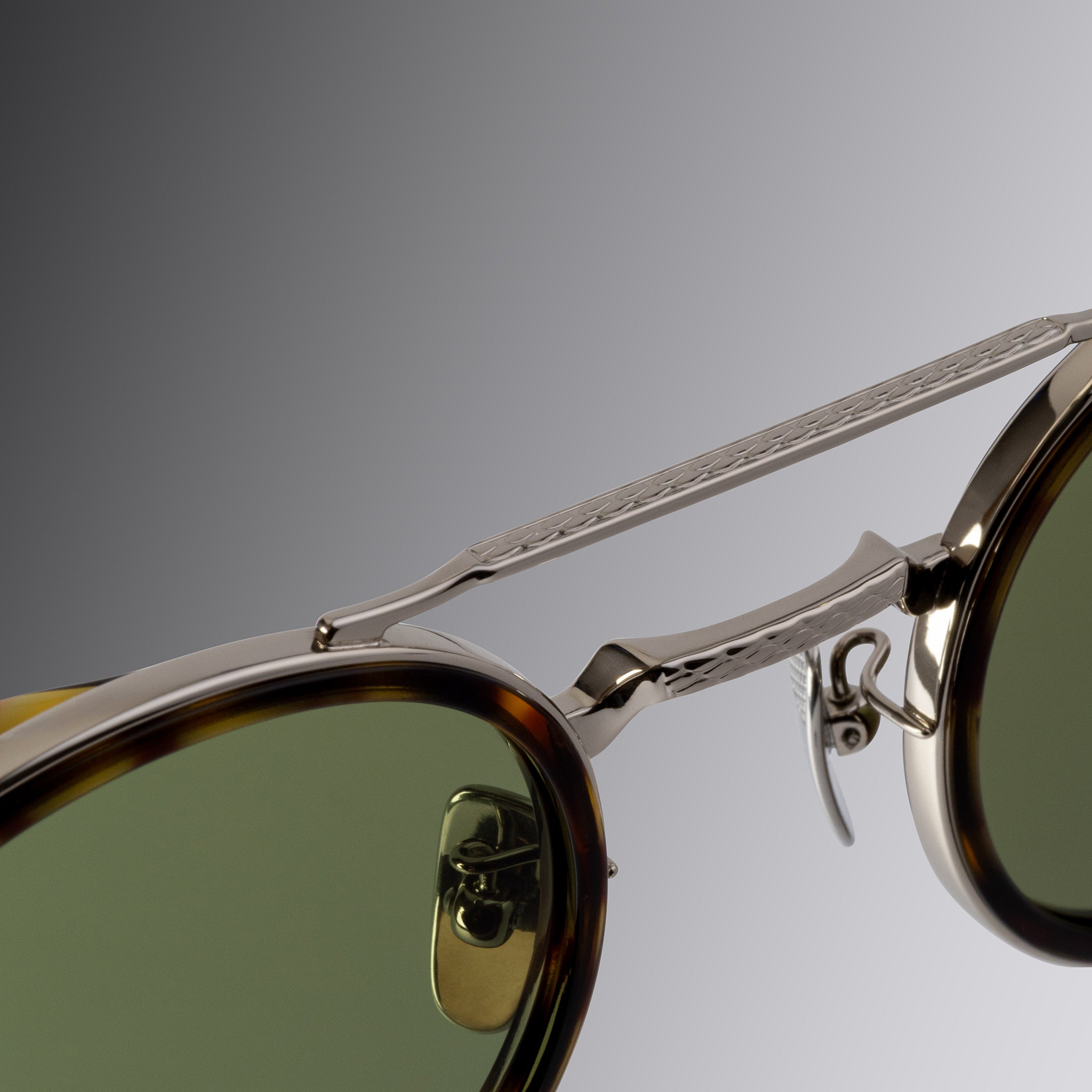 BREITLING CHRONO 0002 ROUND SUNGLASSES - 4