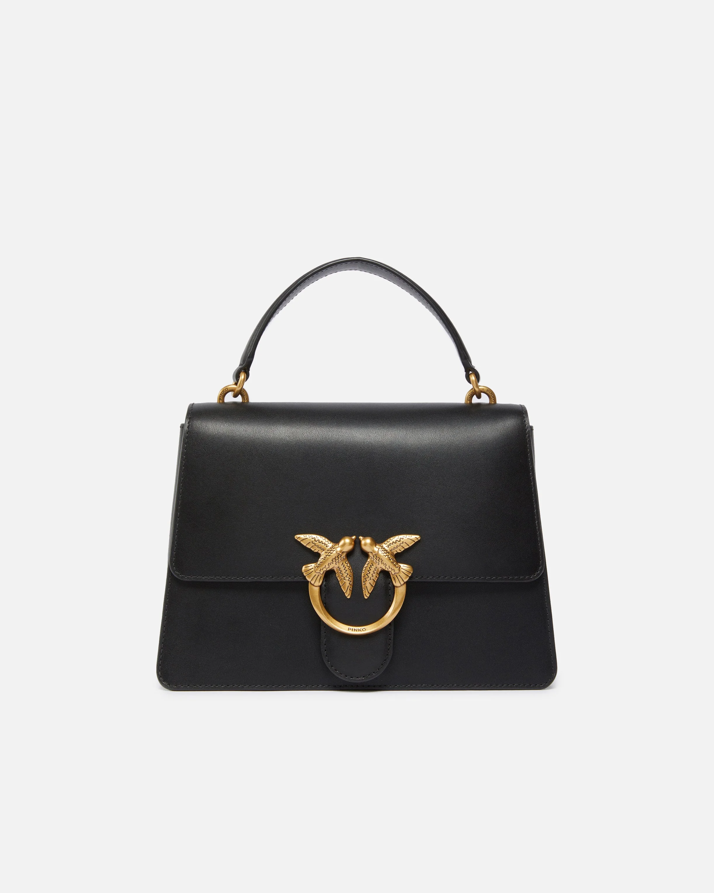 MEDIUM HANDBAG LOVE BAG TOP HANDLE IN LEATHER - 1
