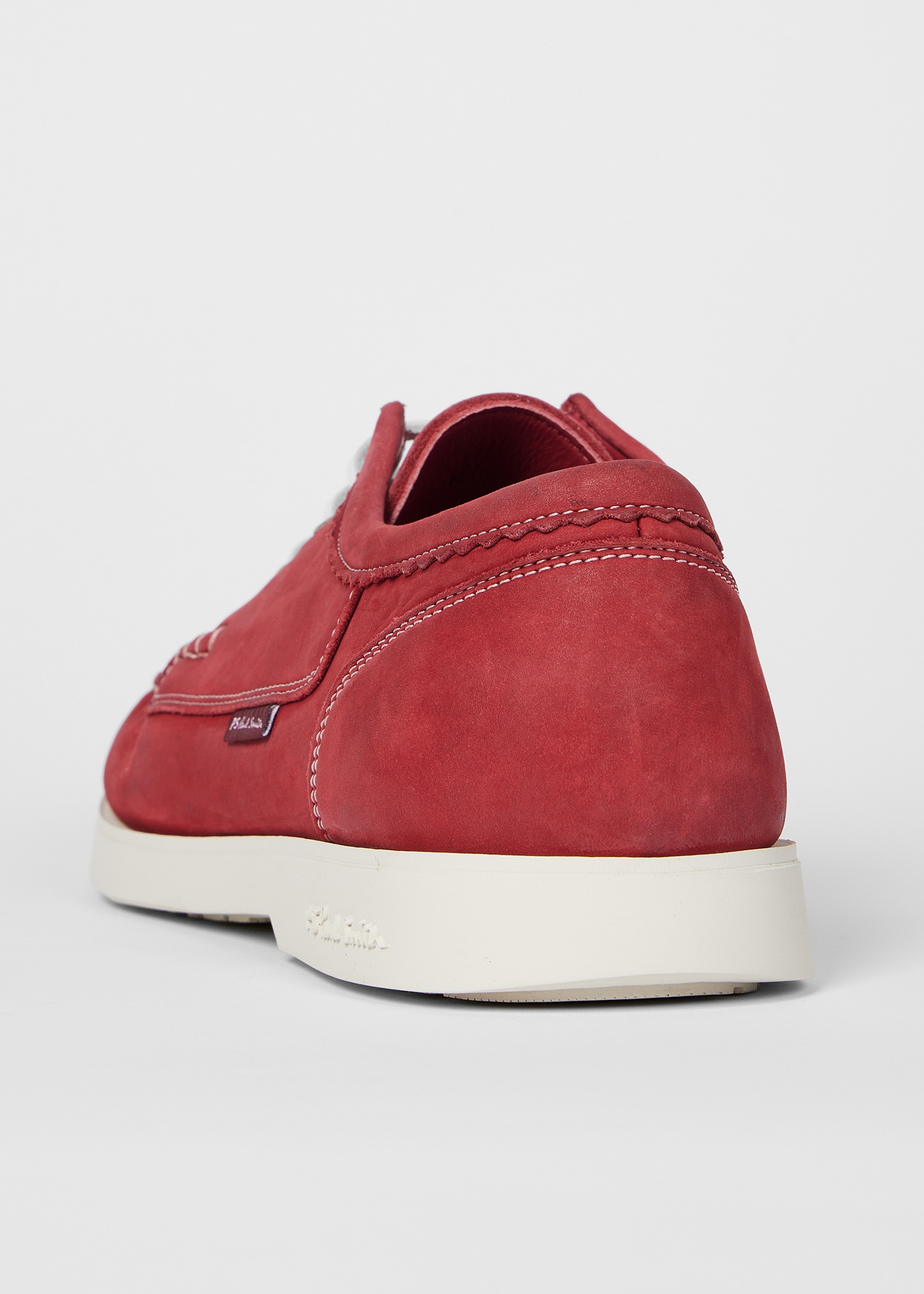 Red 'Pebble' Boat Shoes - 5