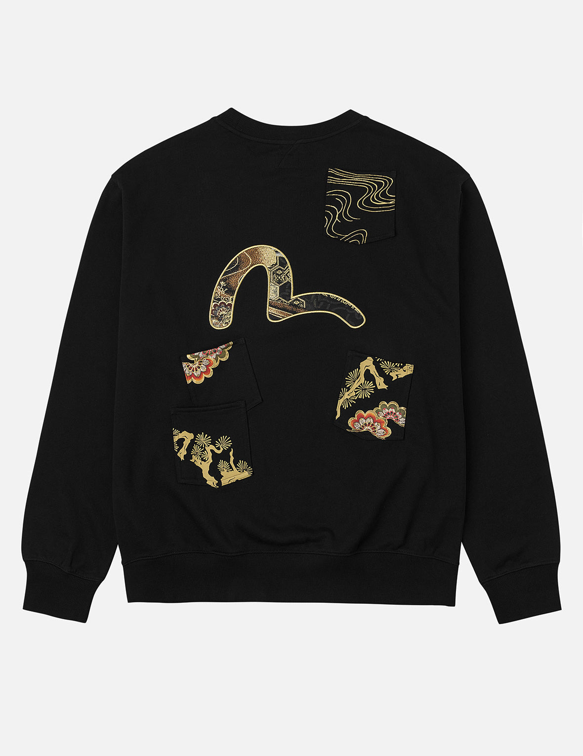 Seagull Brocade Appliqué Relax Fit Sweatshirt - 3