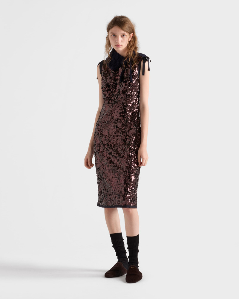 Prada Sequin dress outlook
