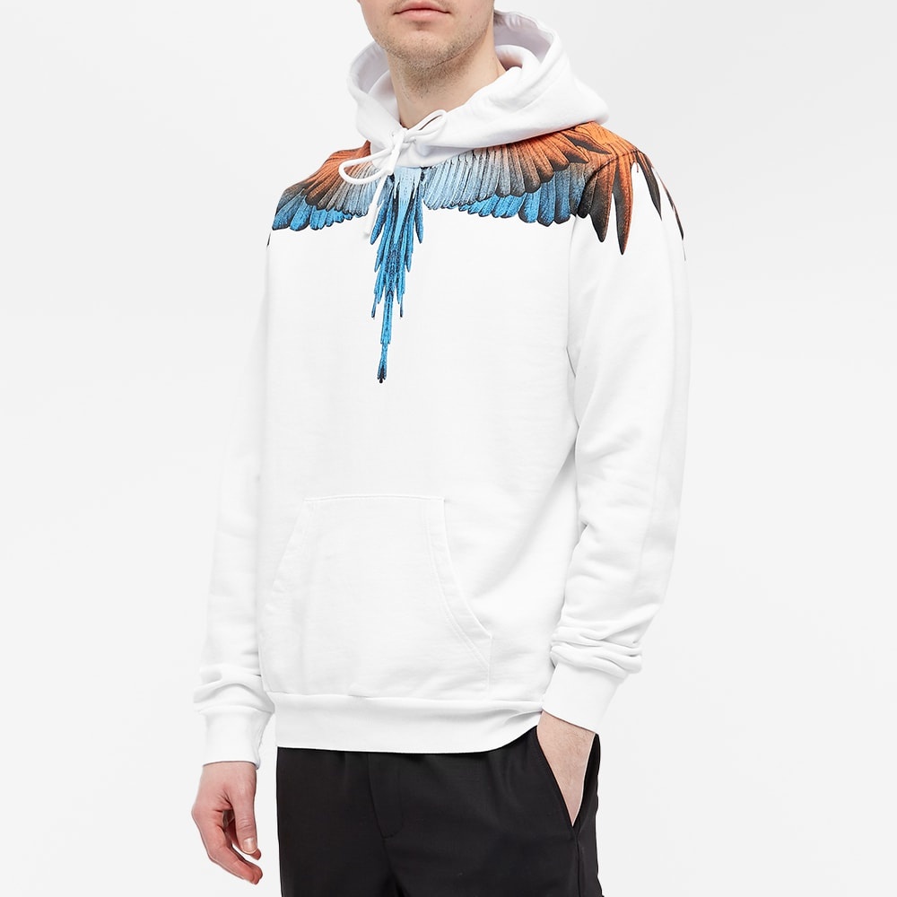 Marcelo Burlon Wings Regular Popover Hoody - 5