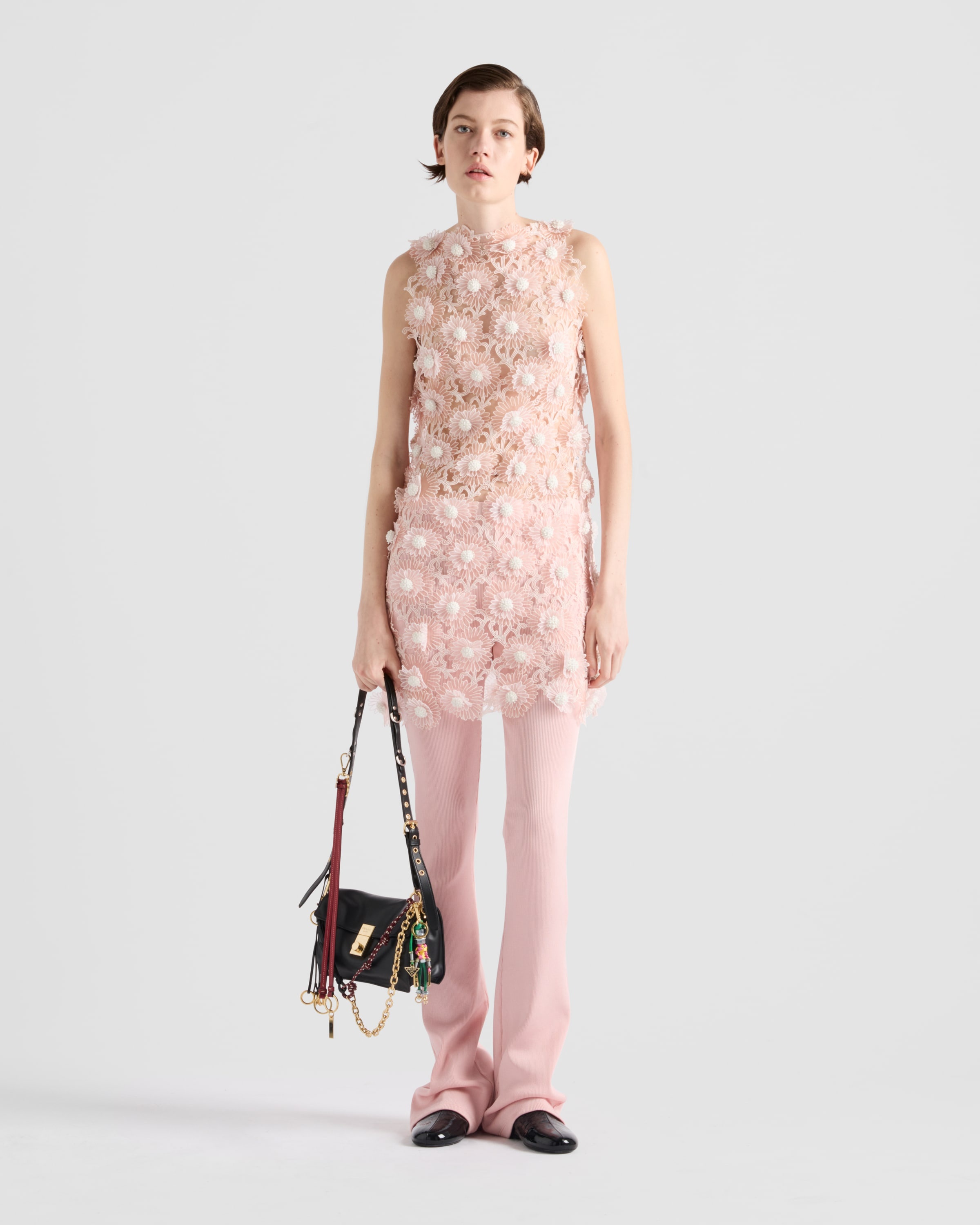 Ribbed jersey trousers - 2